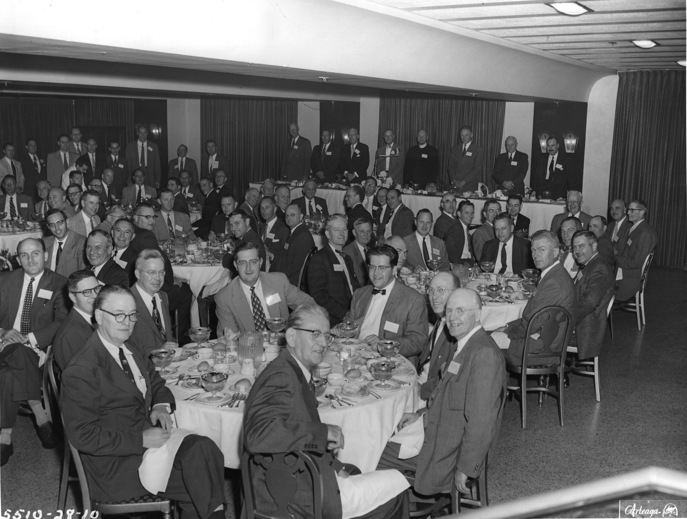 ACEC Annual Meeting 1955 - tom Roche far right table (small)