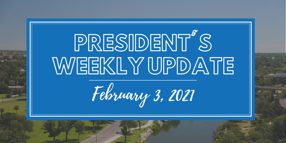 President's Weekly Update