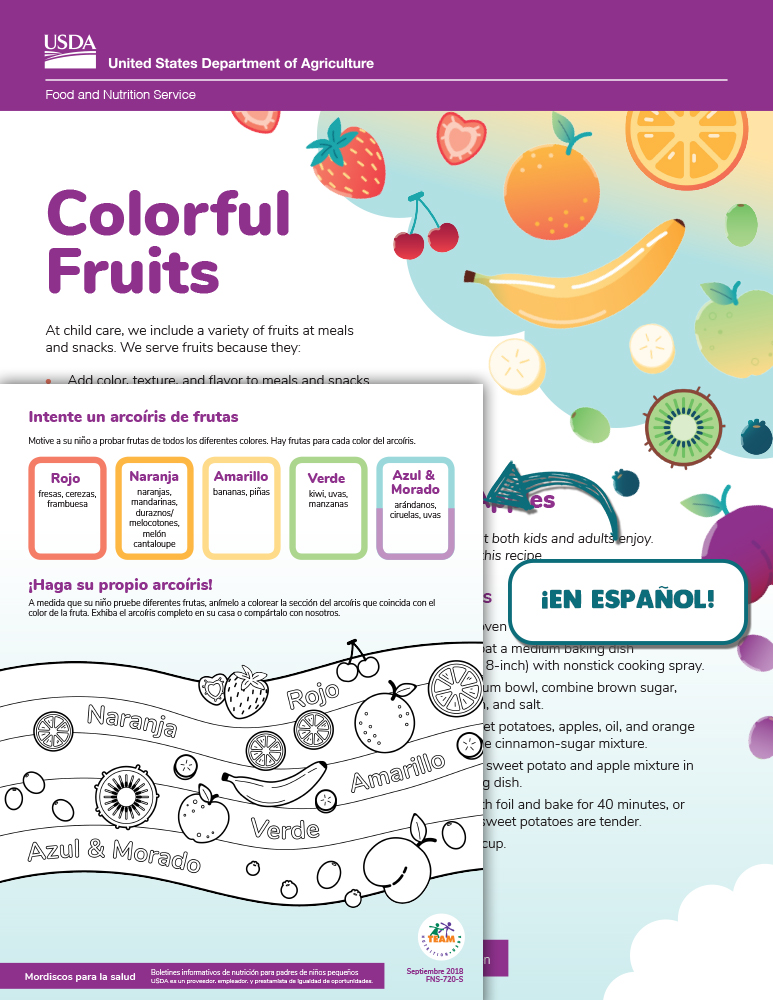 Nibbles for Health Colorful Fruits
