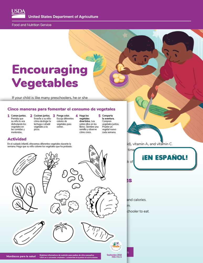 nibbles for health encouraging vegetables