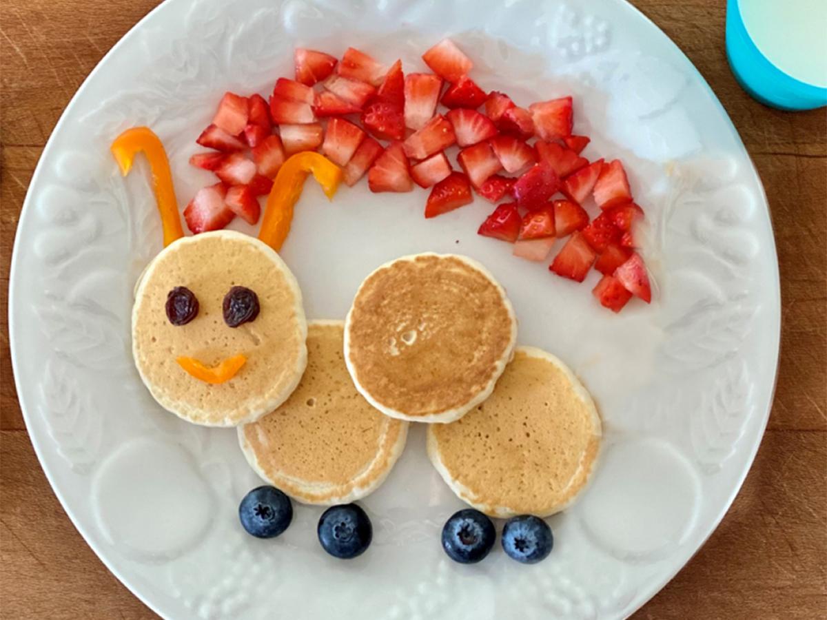 Caterpillar Pancakes