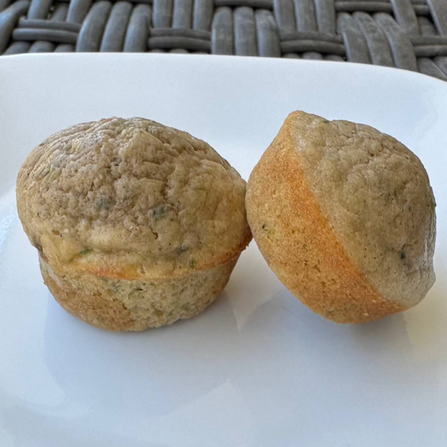 Zucchini Banana Mini Muffins Zucchini Banana Mini Muffins