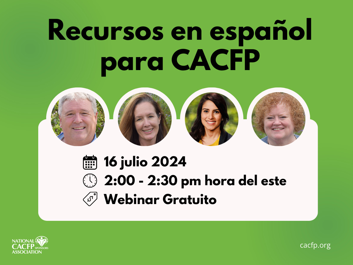 Recursos en español para CACFP (1200 x 900 px)