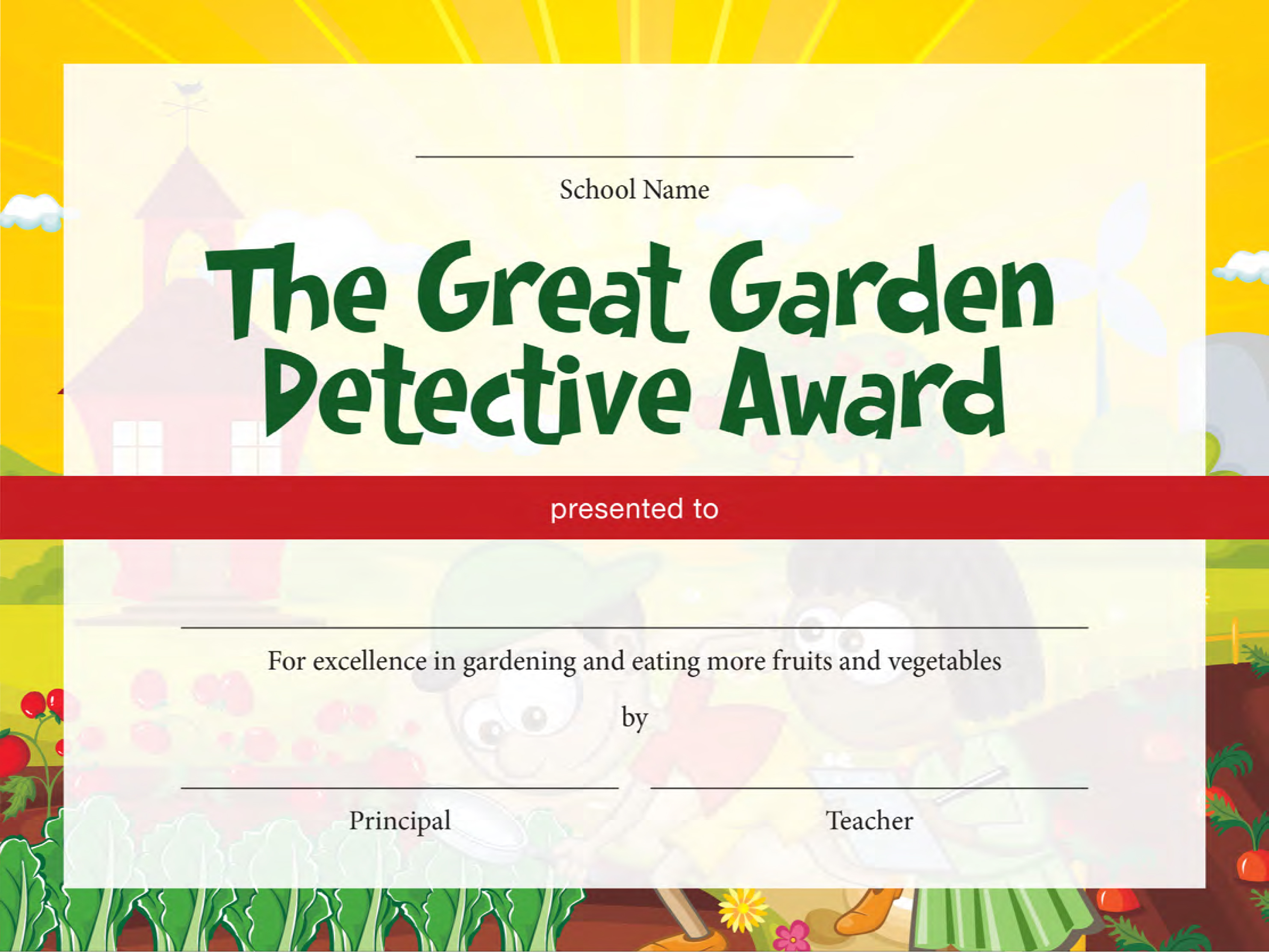 A Standards-based Gardening Nutrition Curriculum for Grades 3 and 4