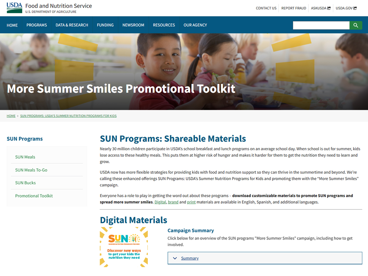 More Summer Smiles Toolkit