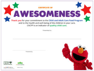 2025 certificate of awesomeness