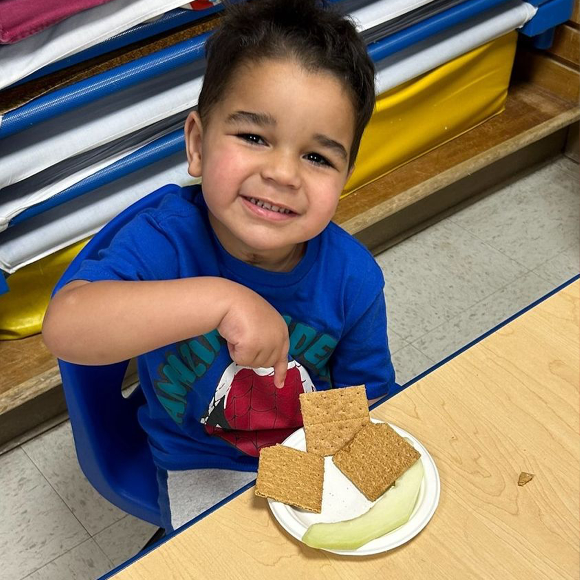 Sandhill Childrens Center - Graham Cracker and Melon Smileys