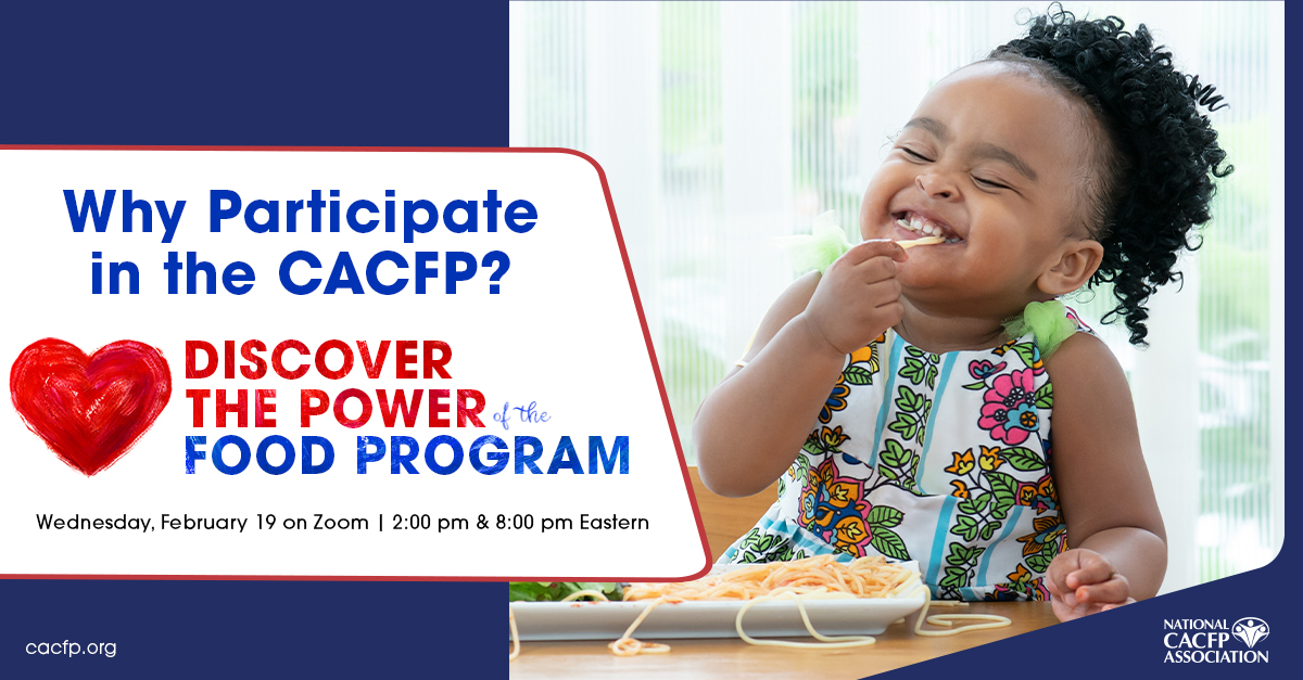 Child Care Providers Can Discover the Power of the Food Program by