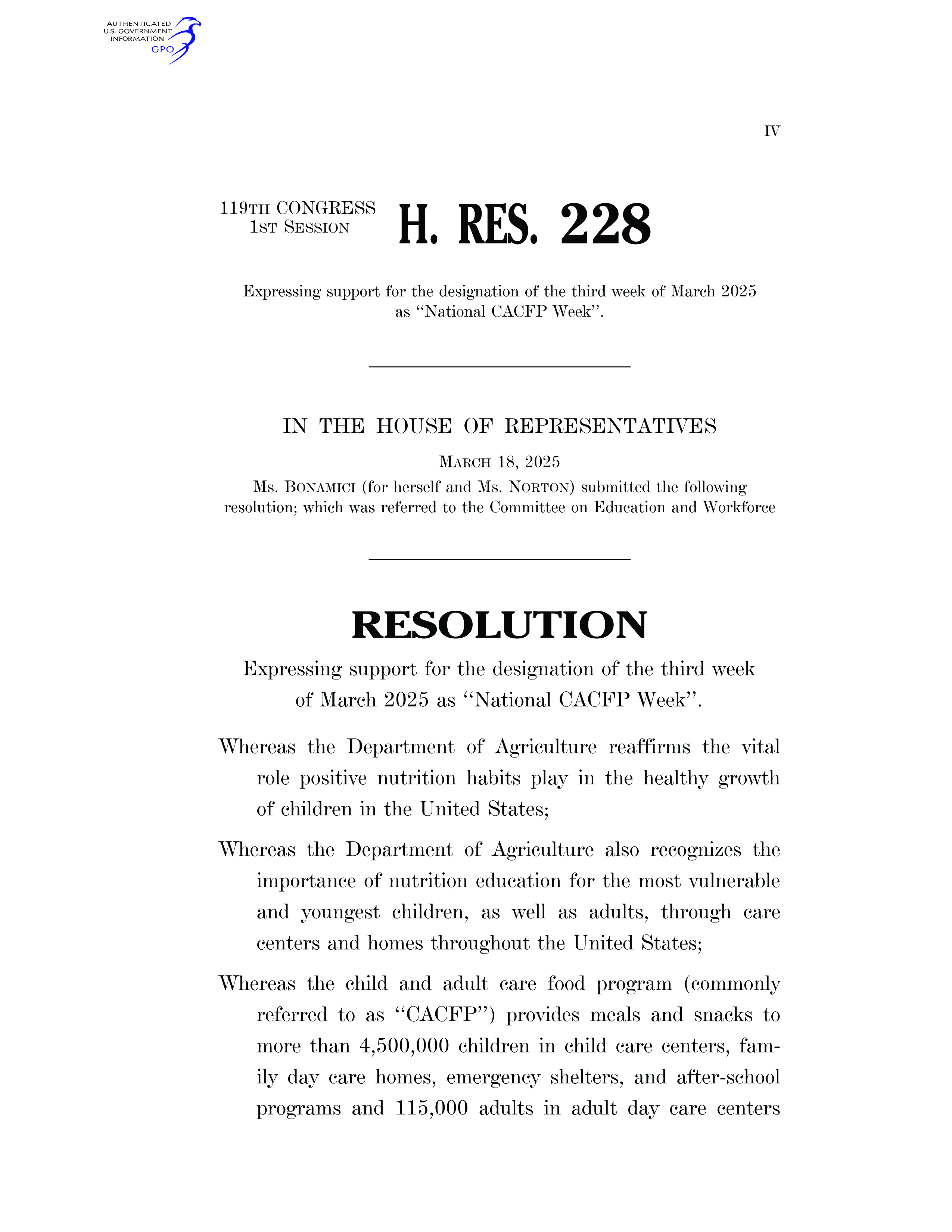 House Resolution 2025