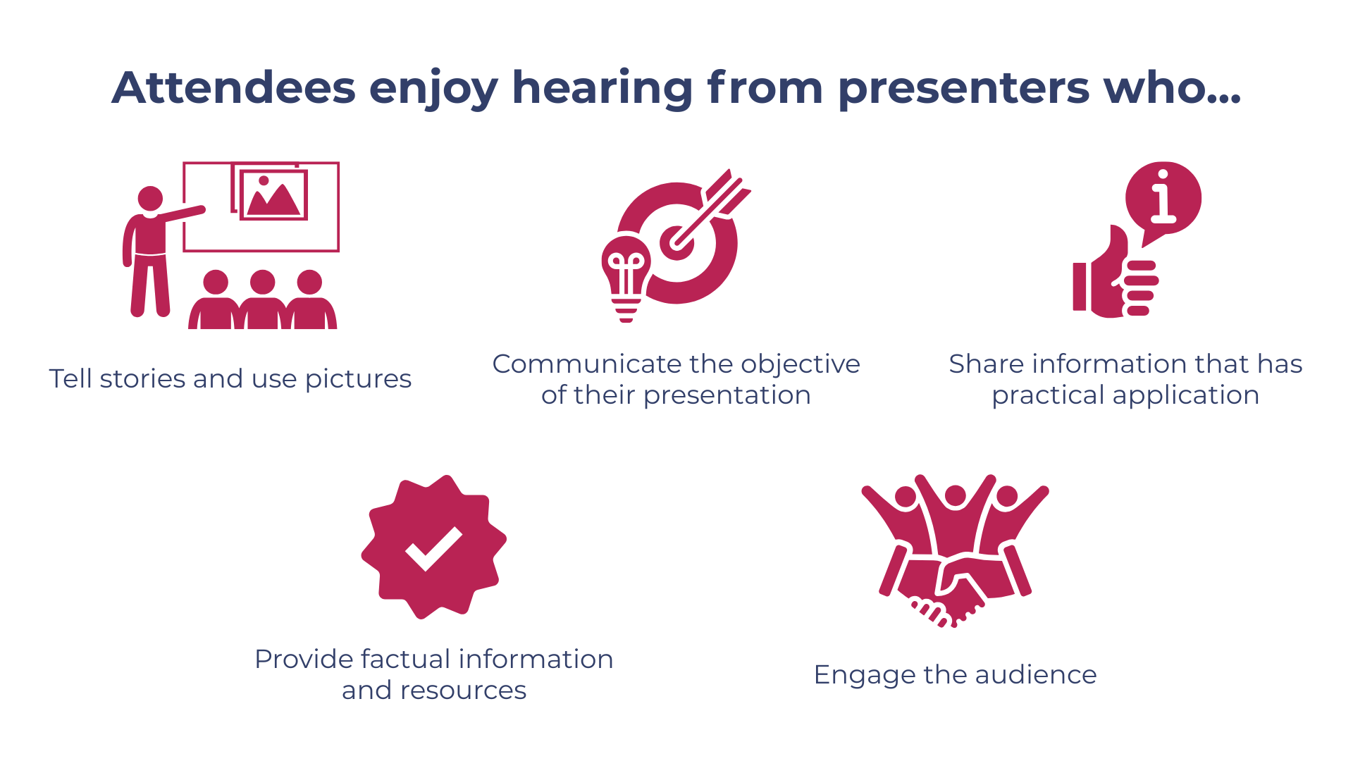 Presentation tips Presentation tips
