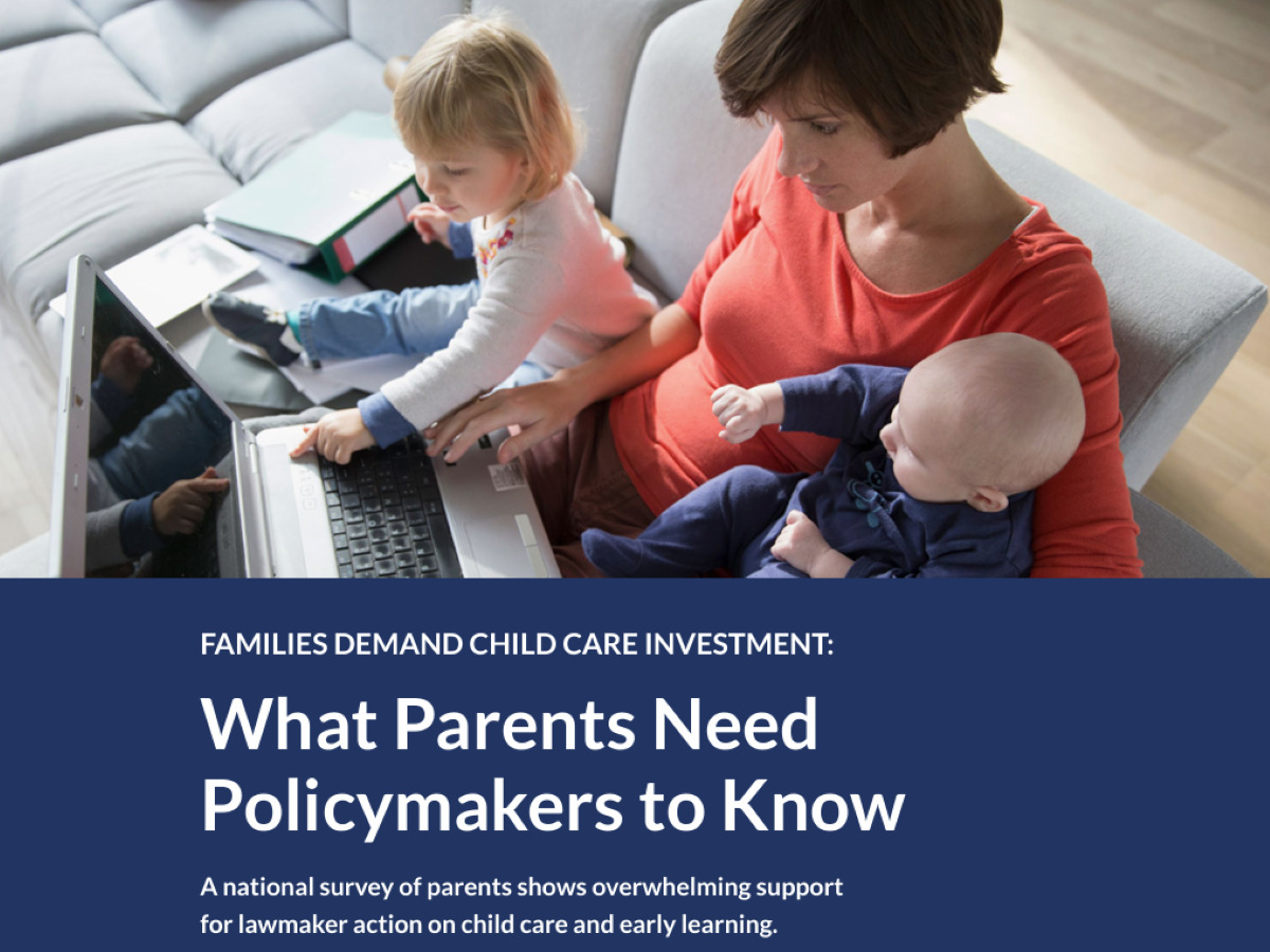 Families Demand Child Care Investment_4x3 Families Demand Child Care Investment_4x3