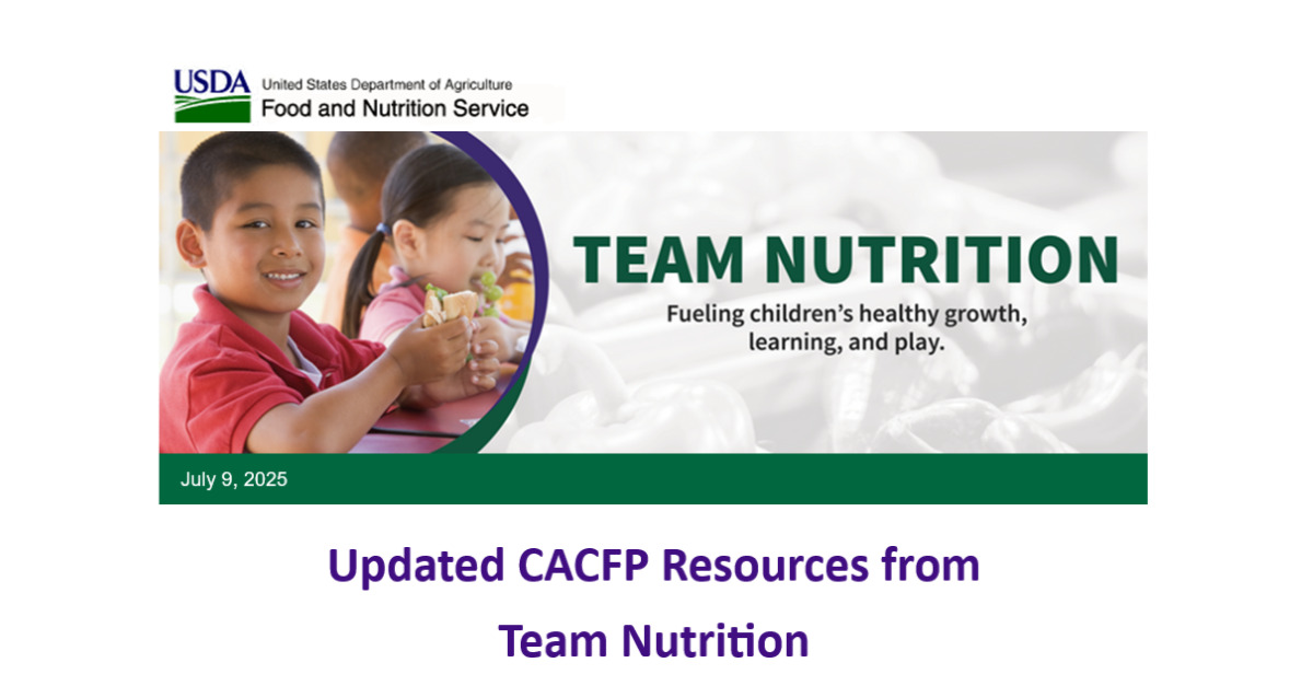 Updated CACFP Resources 2025 4x3 Updated CACFP Resources 2025 4x3