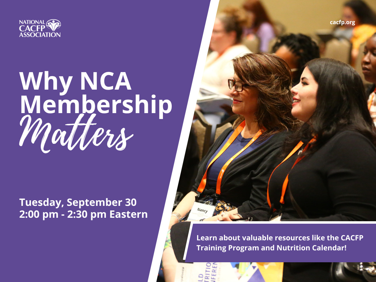 Why NCA Membership Matters Interior cacfp.org Why NCA Membership Matters Interior cacfp.org