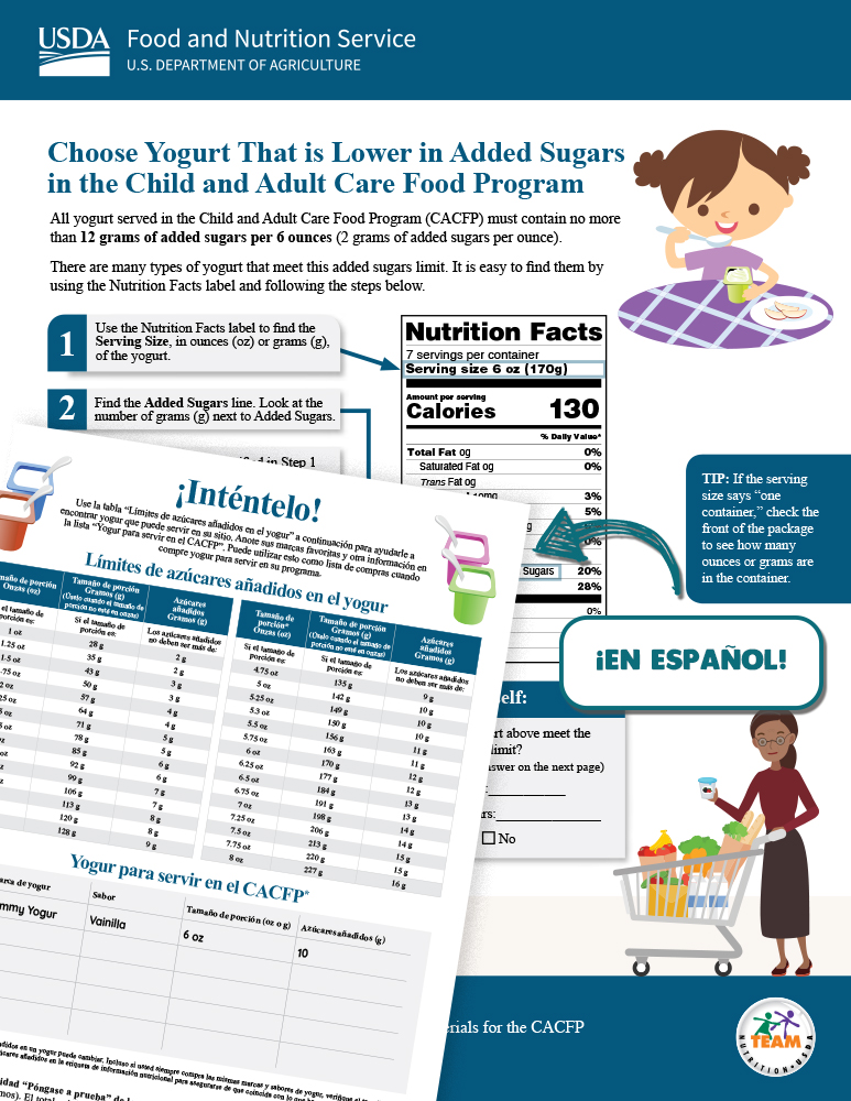 Added Sugars Yogurt EN-SP