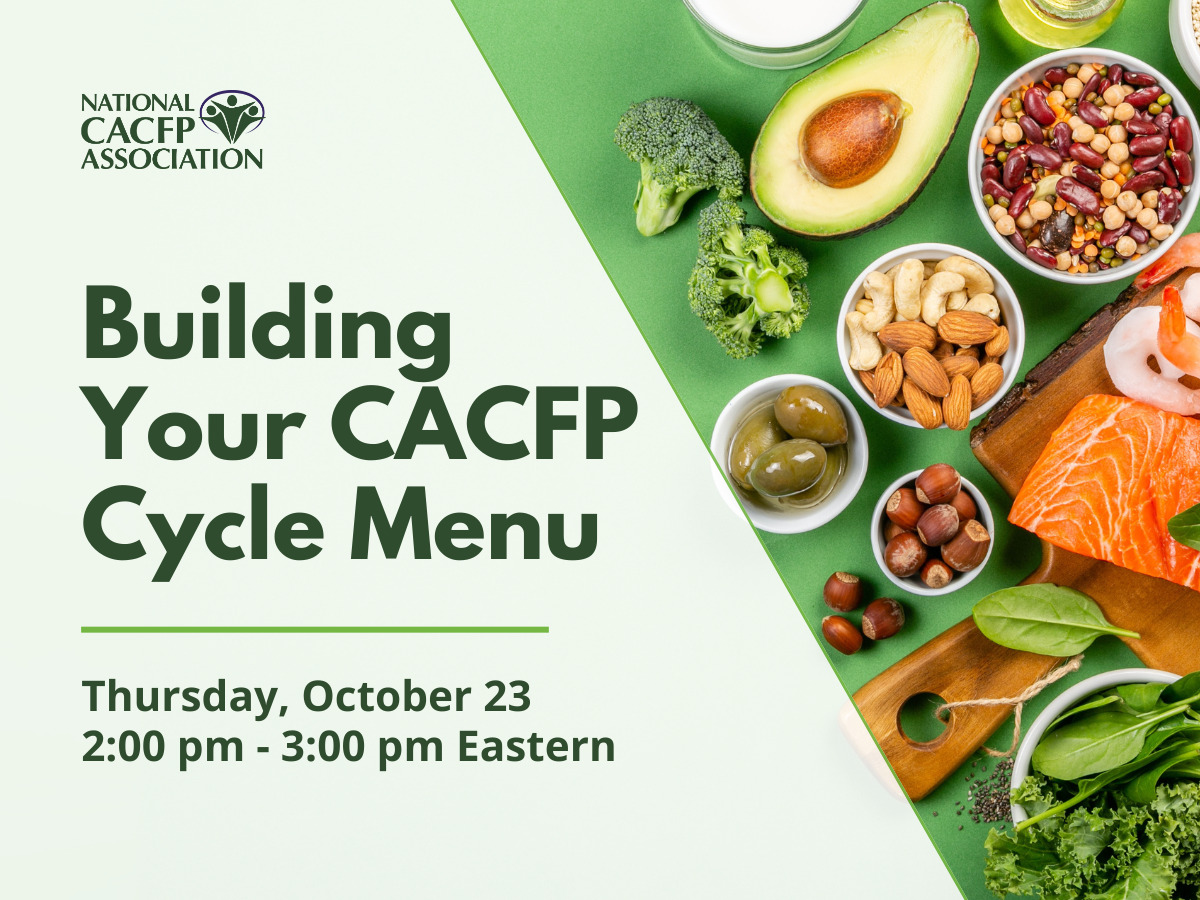 Building Your CACFP Cycle Menu Interior cacfp.org Building Your CACFP Cycle Menu Interior cacfp.org