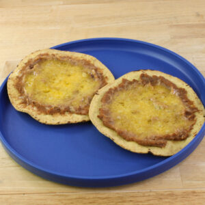 Cheesy Bean Tostada