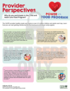 Provider Perspective Why PPT PNG cacfp.org