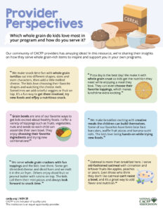 Provider Perspectives WGR