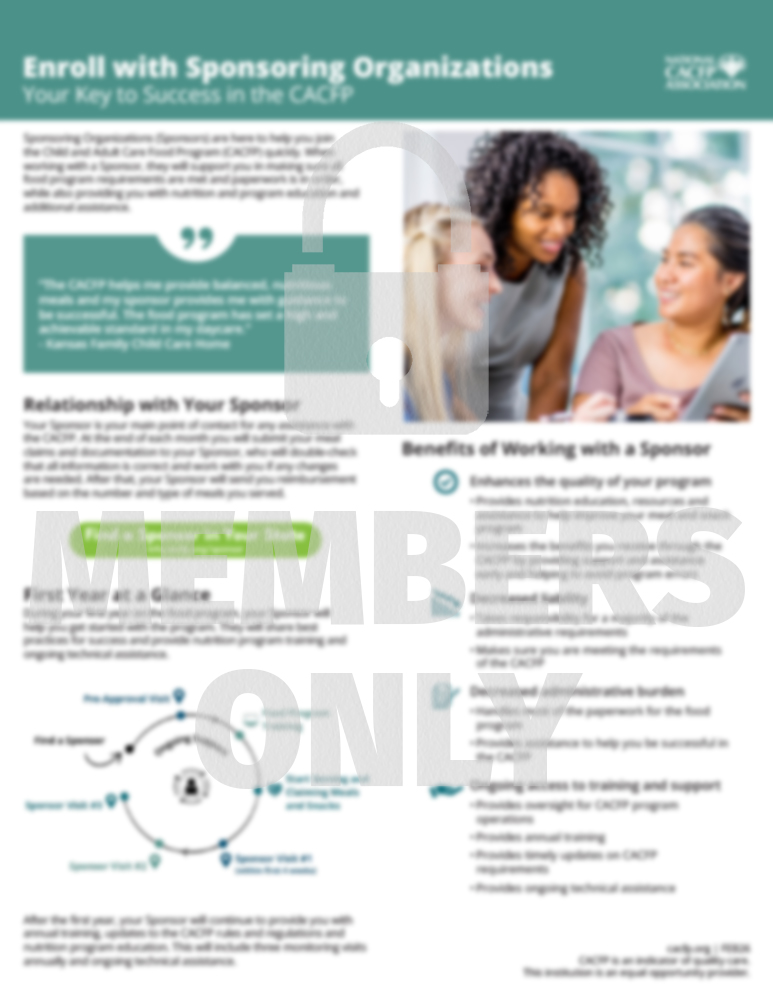 Enroll with Sponsoring Organization WM