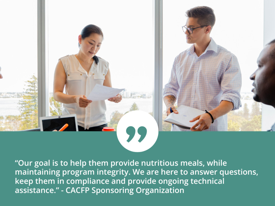 Program Integrity in the CACFP Role of Sponsoring Organizations cacfp.org (1)