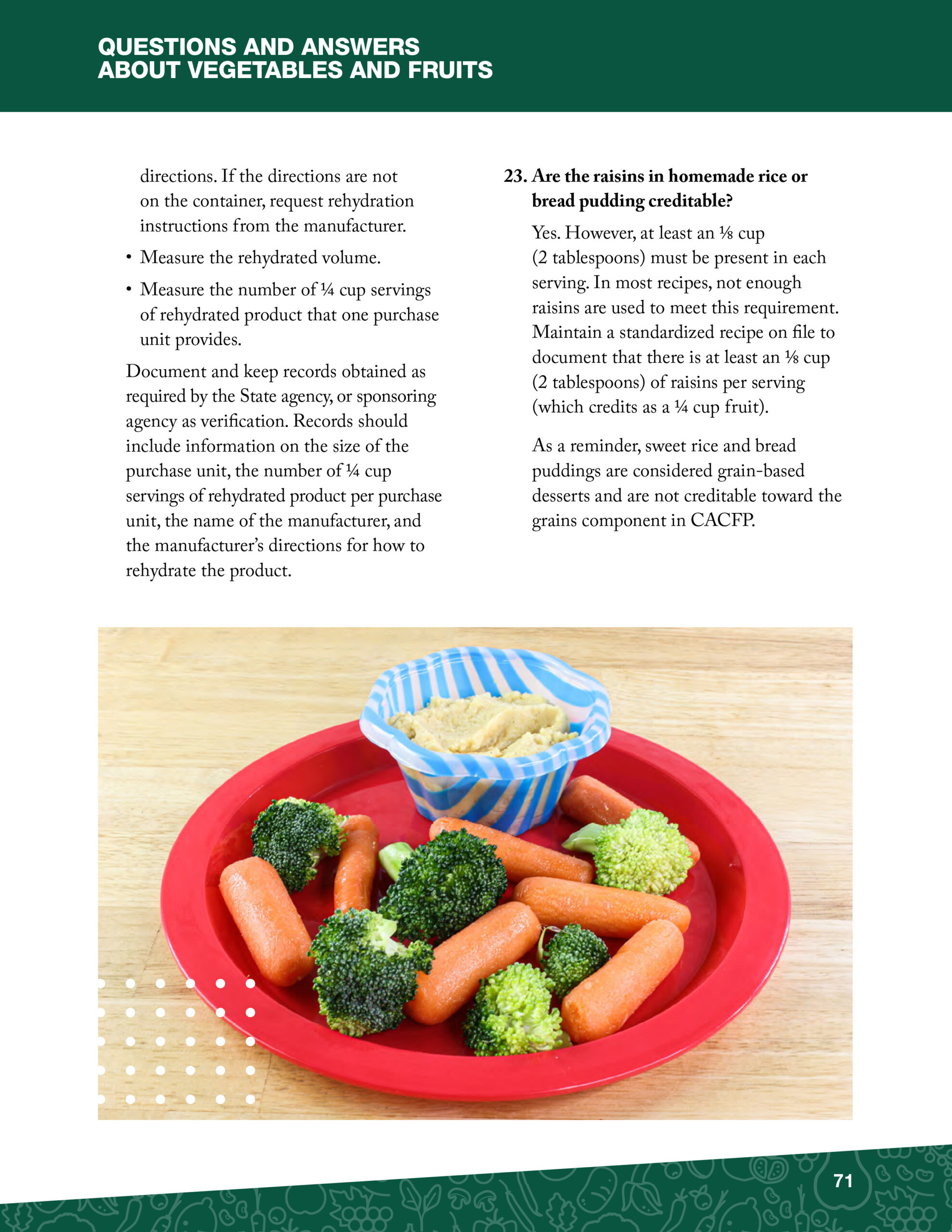 2026 Handbook QA Veg Fruit