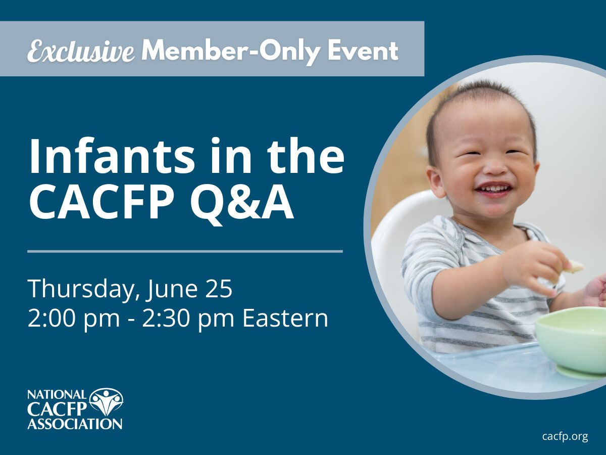 Infants in the CACFP Interior cacfp.org