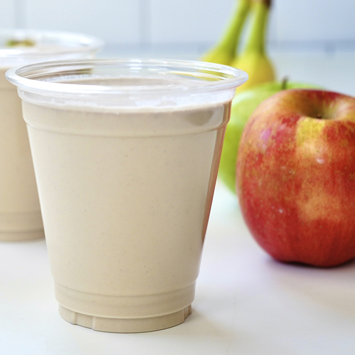 Apple Banana Peanut Butter Smoothie