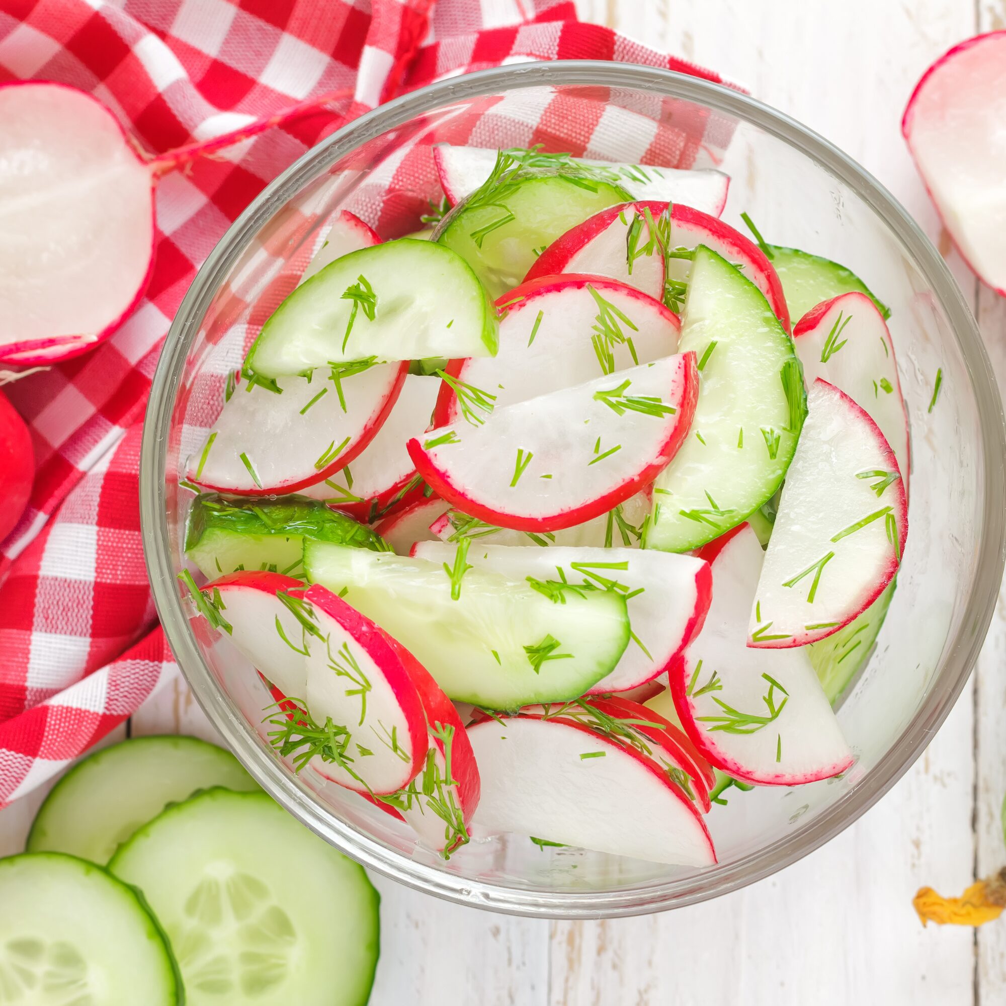 Cucumber &amp; Radish Salad