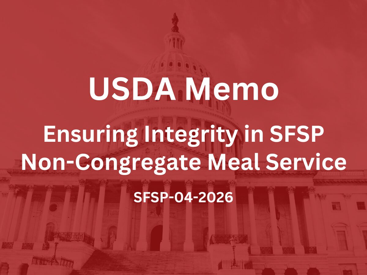 Ensuring Integrity in SFSP Non-Congregate Interior cacfp.org