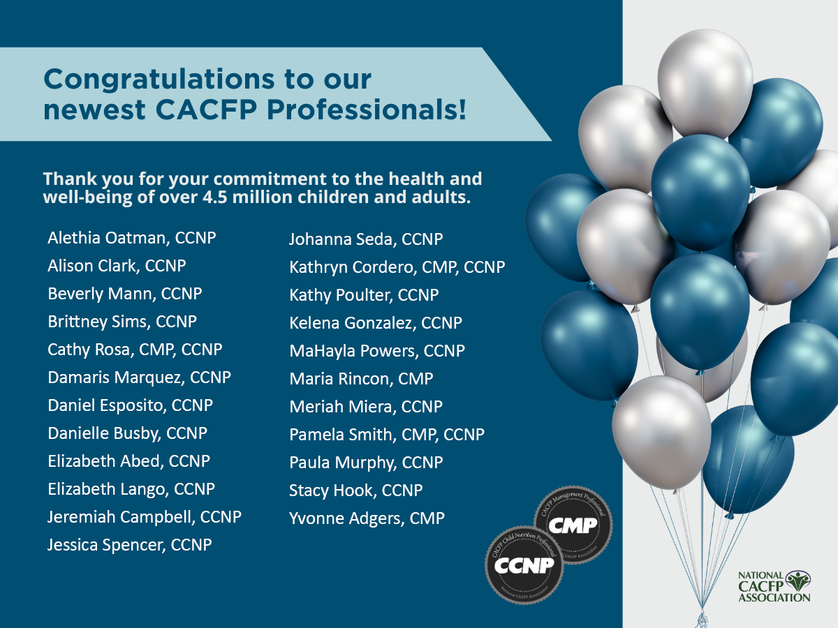 Social Media 4x3 (1200 x 900) - CACFP Professionals Graphic Dece