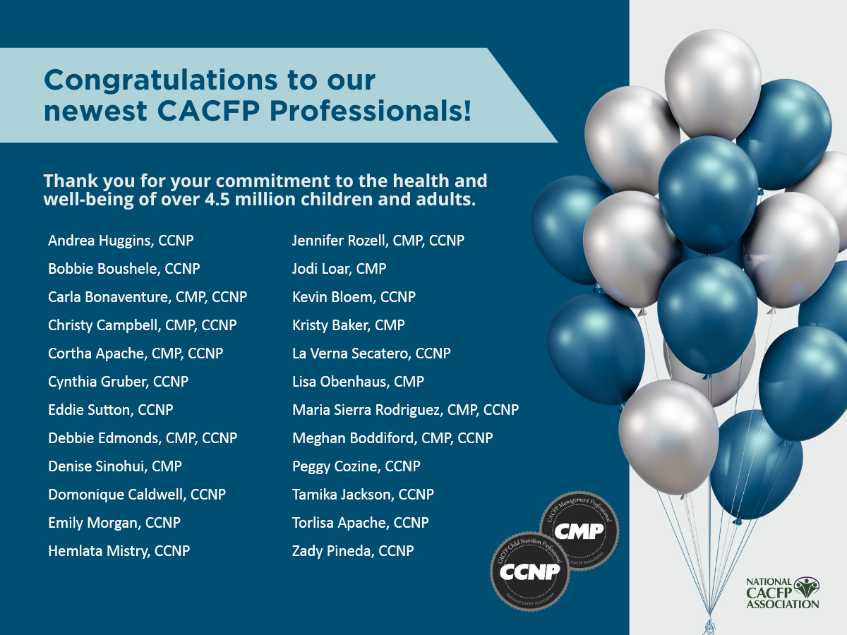 Social Media 4x3 (1200 x 900) - CACFP Professionals Graphic Dece