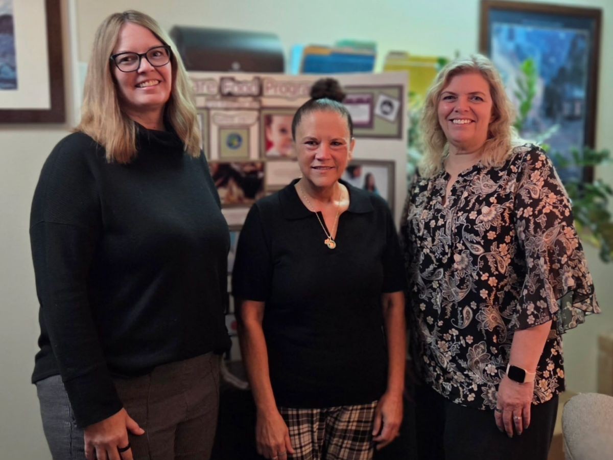 From left to right: Angela Rexroad, Ramona Kizziar and Cindy Day