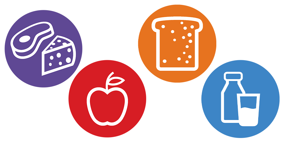 recipe component - meat grain fruit milk