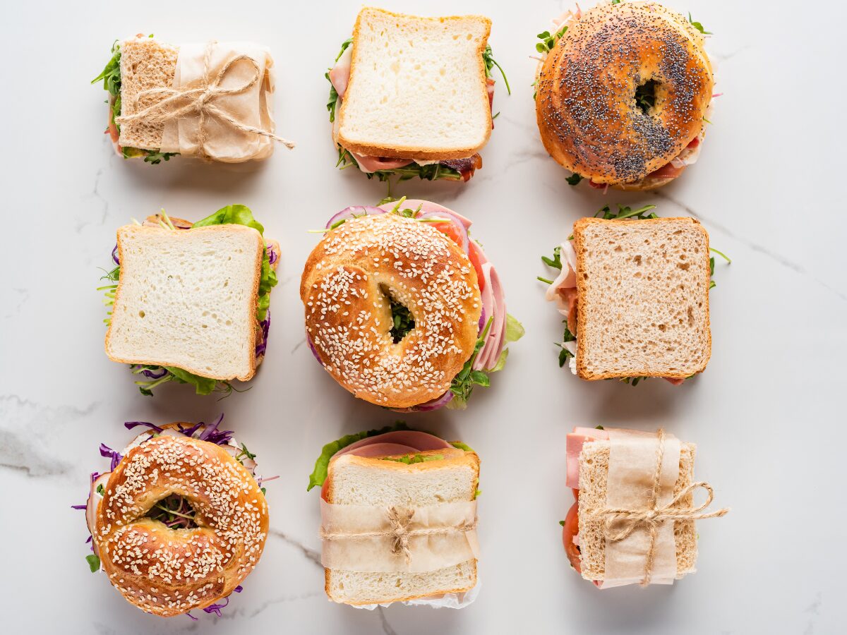 Between the Bread Nutrition Packed Sandwiches Cover Photo