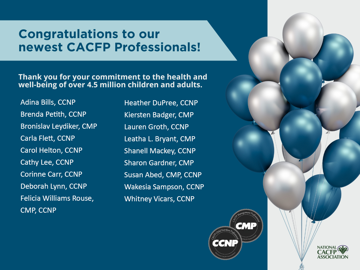 Social Media 4x3 (1200 x 900) - CACFP Professionals Graphic Dece