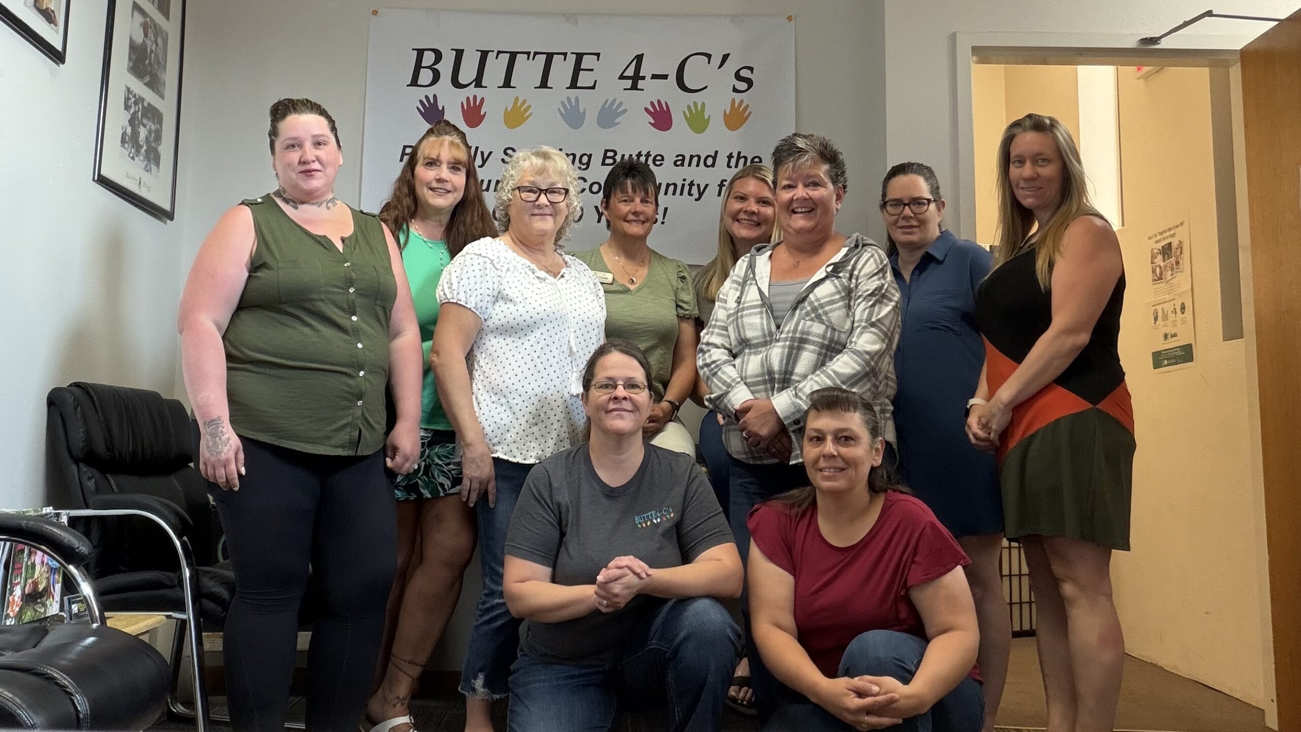 Maranda Grund, Terri Amberg, Chris Cunningham, Lynn Piazzola, Rylee Andrews, Tammy Urich, Mara Coyne, Molly Rios, Marissa Marble, and Kim Polich