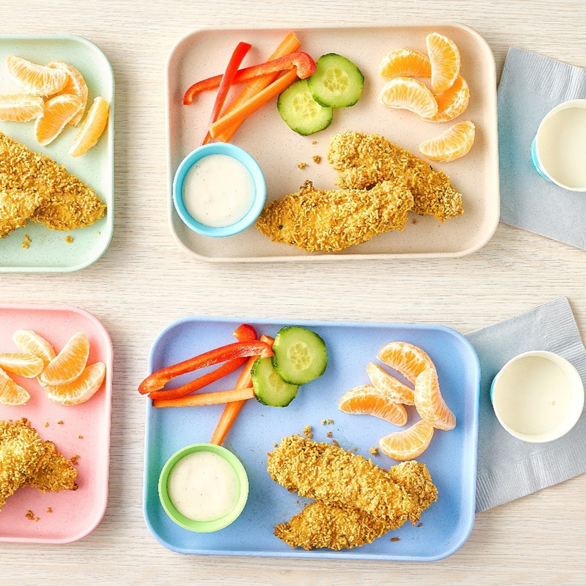 Oven Fried Ranch Chicken Tenders