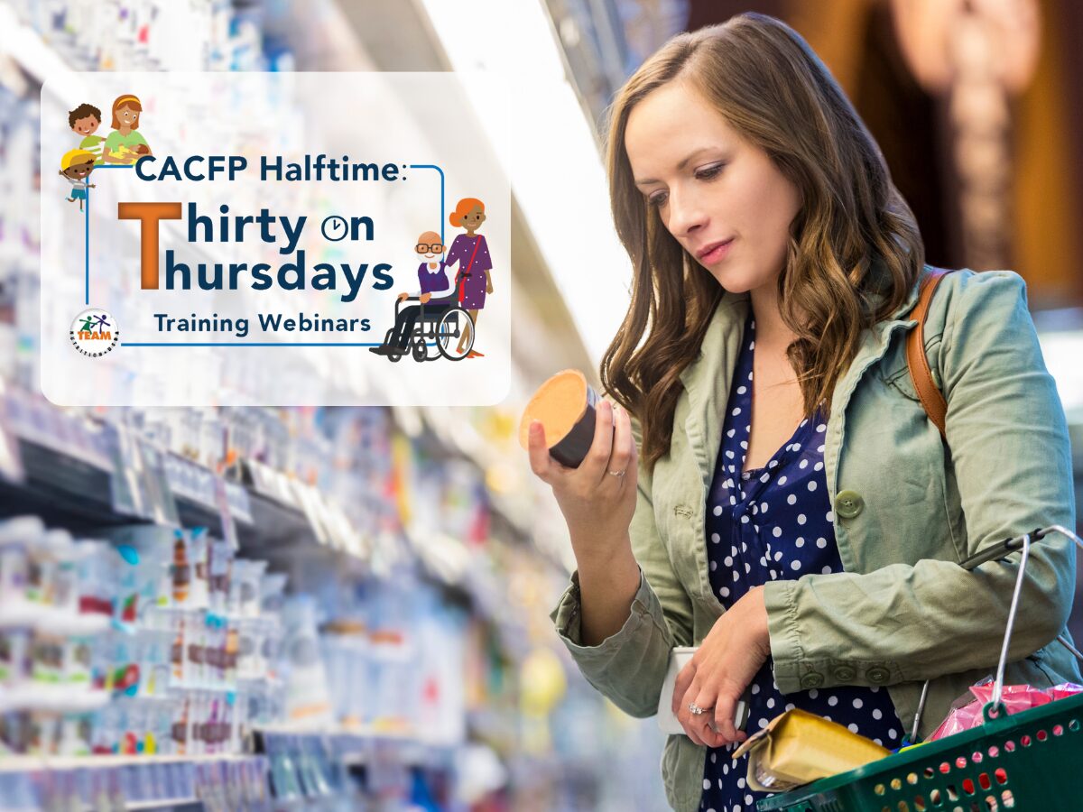 Using the Nutrition Facts Label in the CACFP Cover Photo