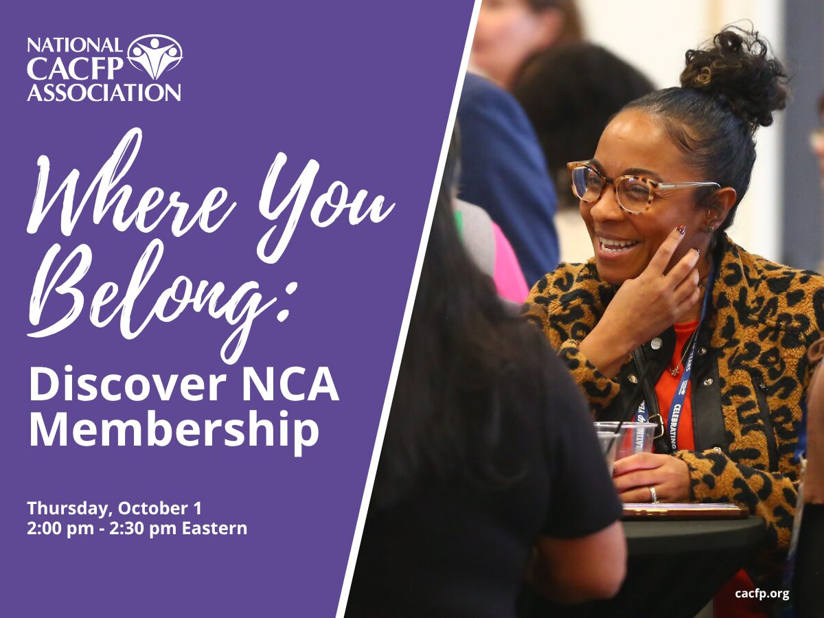 Where You Belong Discover NCA Membership Interior cacfp.org