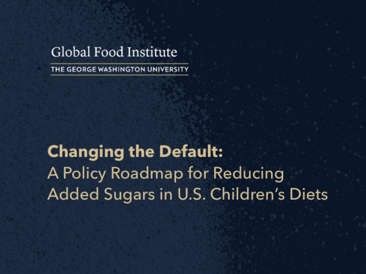 Added Sugars Policy Roadmap 4x3