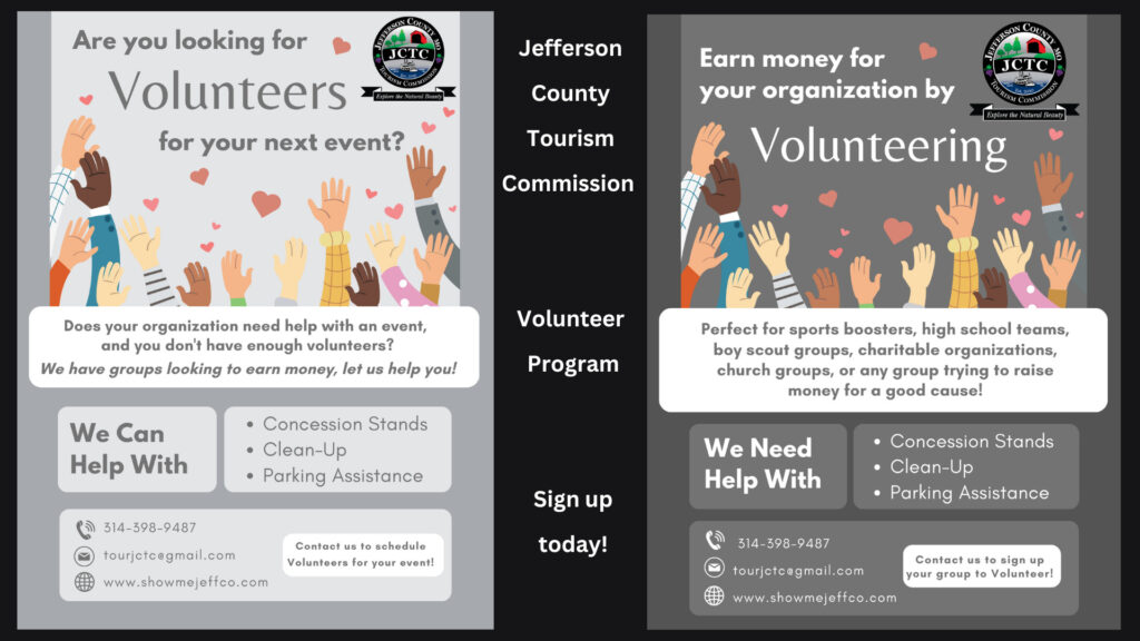 Jefferson County Tourism Commission Volunteer Program