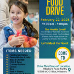 Winter Food Drive Flyer Lions Club