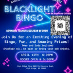 Blue and Fuchsia Playful Neon Illustrative Bingo Night Flyer (1) (3)