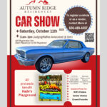 car show Saturday, October 12th 200 - 600 pm (Car judging at 500) $20 Registration Fee (1)