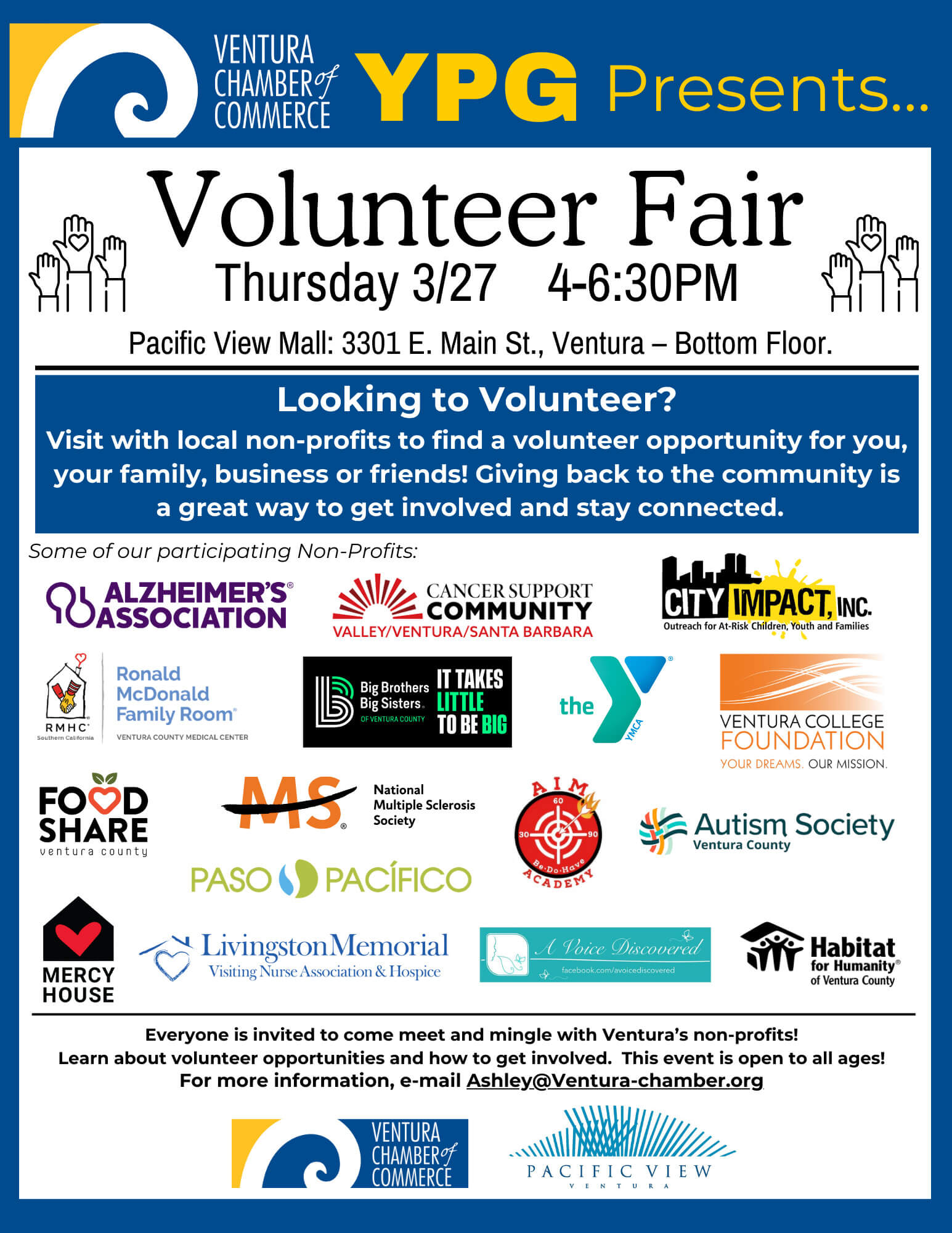 Non Profit Volunteer Fair 2025 FLYER