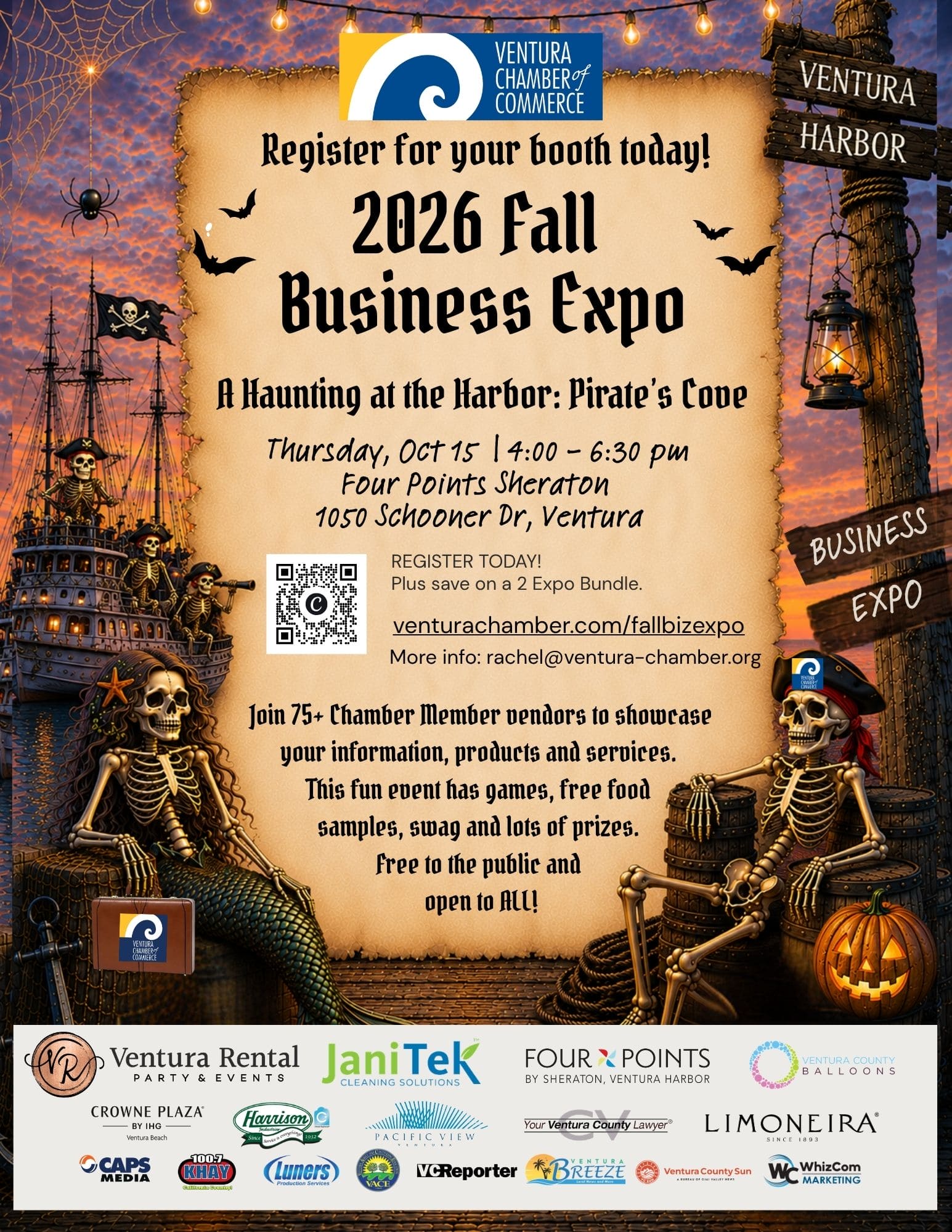 2026 Fall Business Expo Vendor Flyer