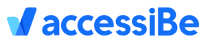 accessibe logo in blue