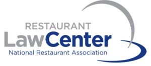 Restaurant Law Center logo in gray and blue text