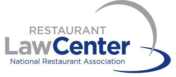 Restaurant Law Center logo in gray and blue text