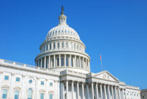 White Capital building in Washinton DC